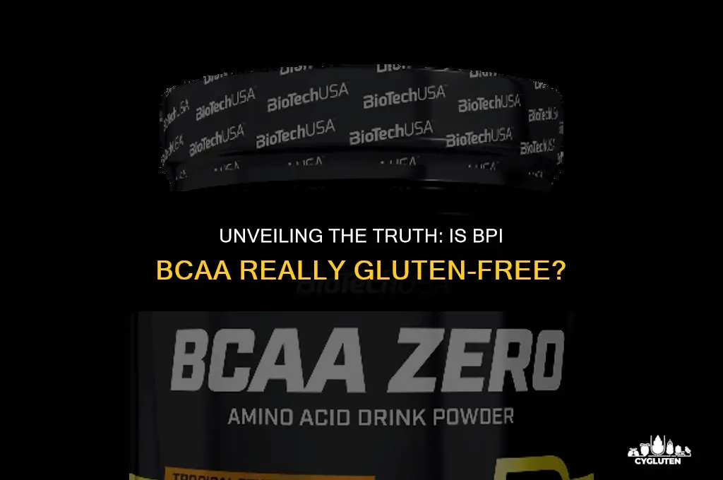 is bpi bcaa gluten free