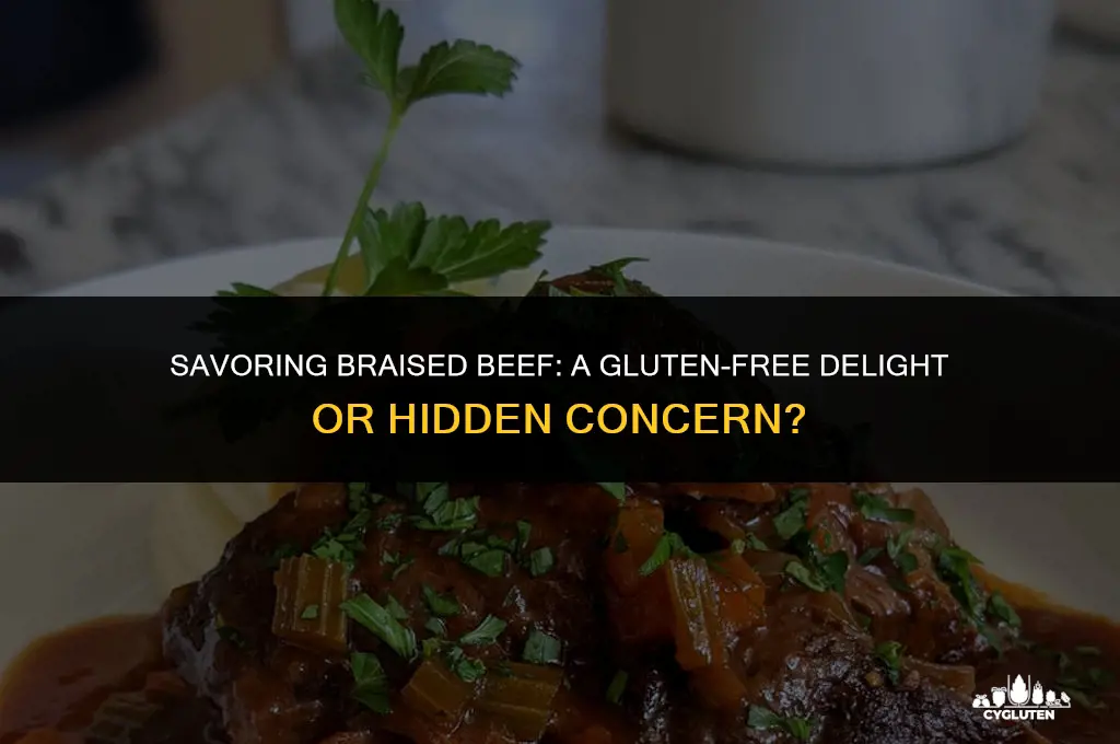 is braised beef gluten free