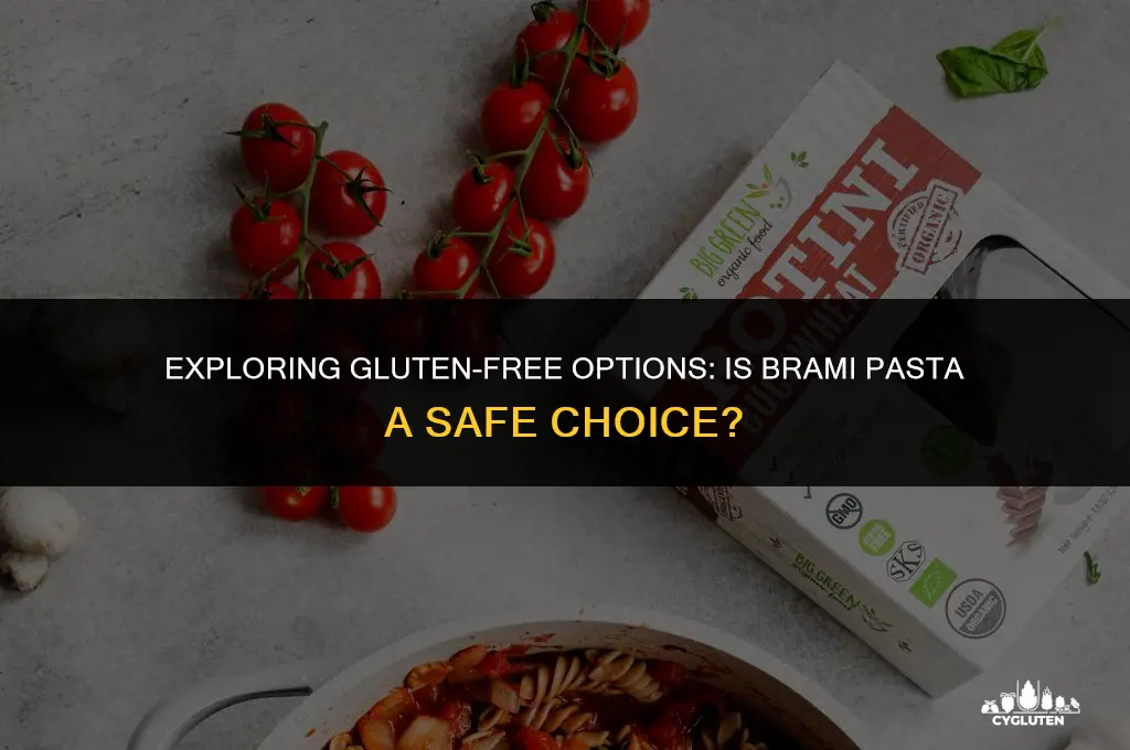 is brami pasta gluten free