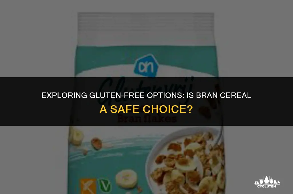 is bran cereal gluten free