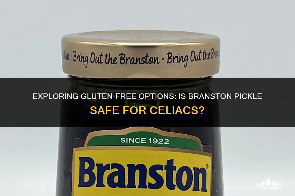 is branston pickle gluten free