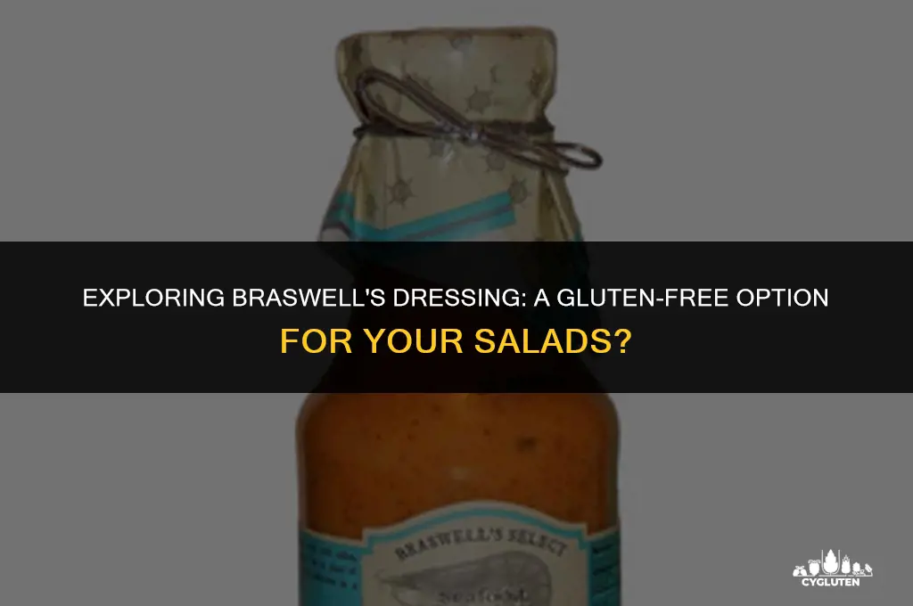 is braswells dressing gluten free
