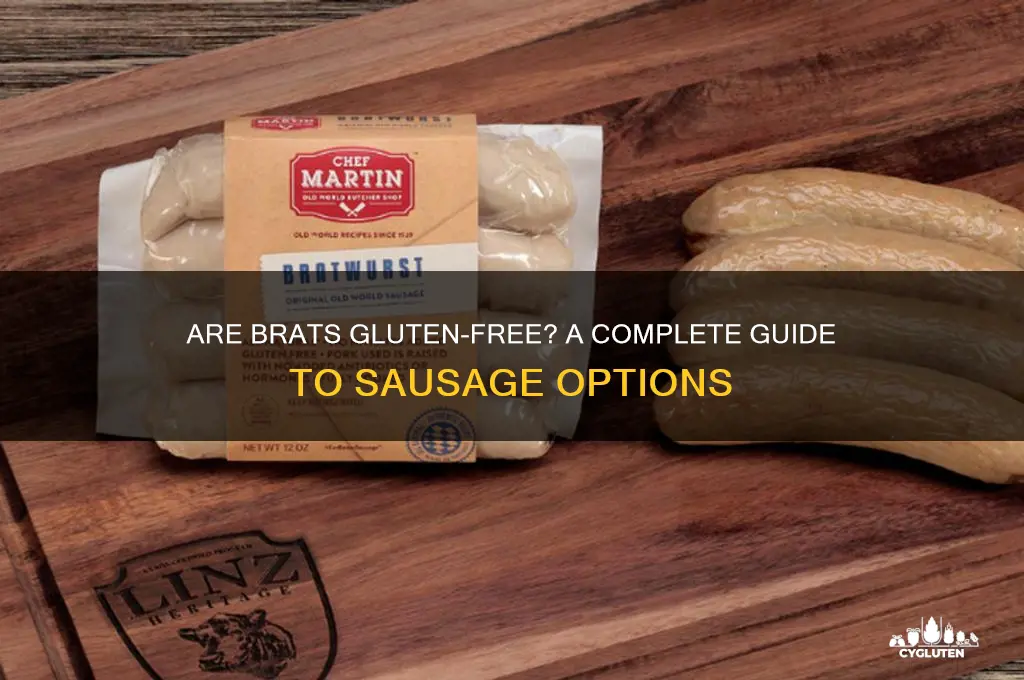 is brats gluten free