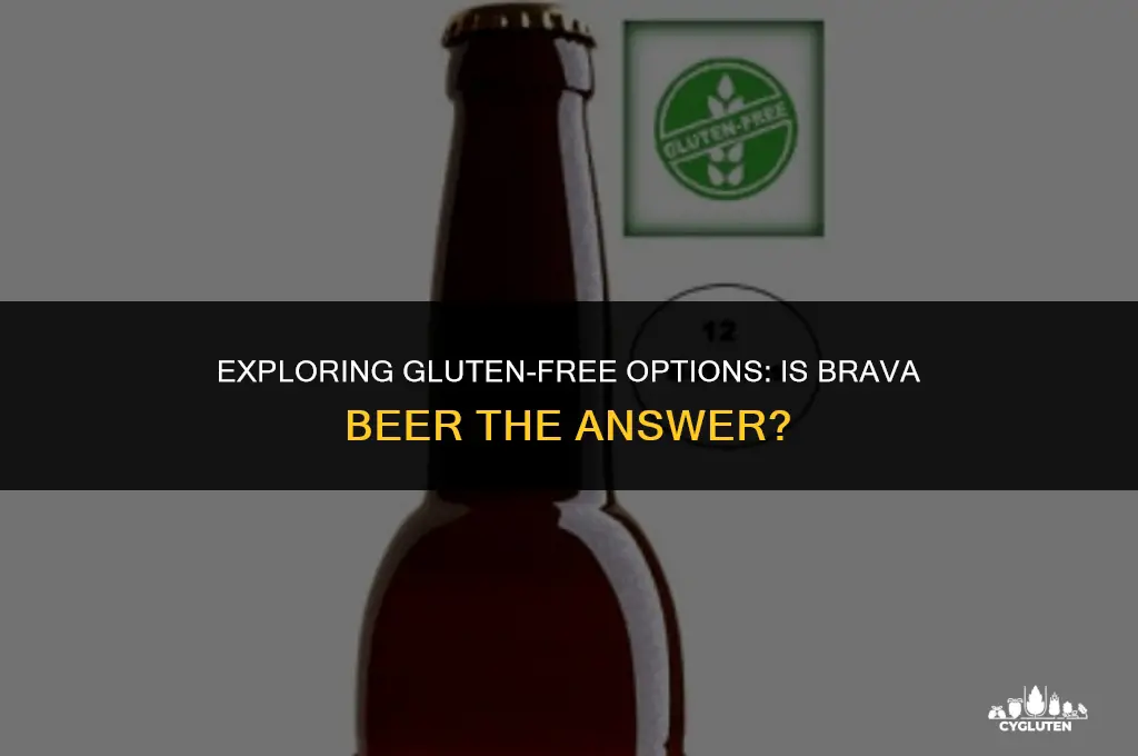 is brava beer gluten free