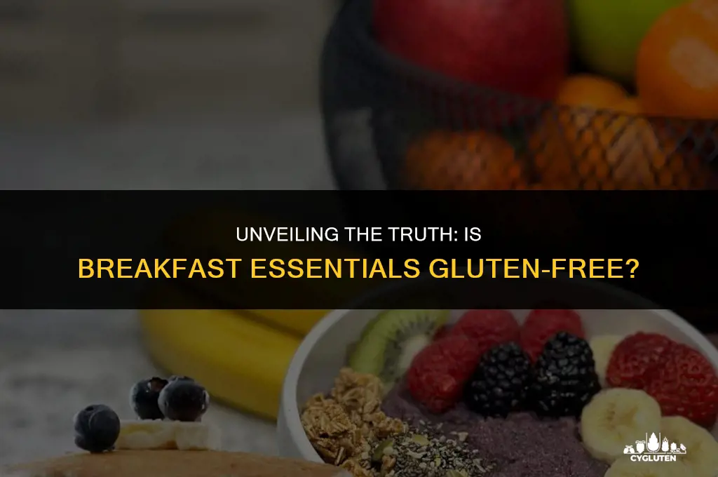 is breakfast essentials gluten free