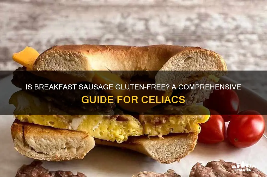 is breakfast sausage gluten free