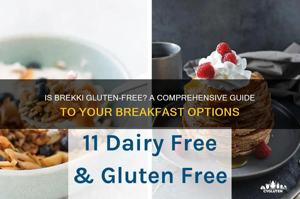 is brekki gluten free