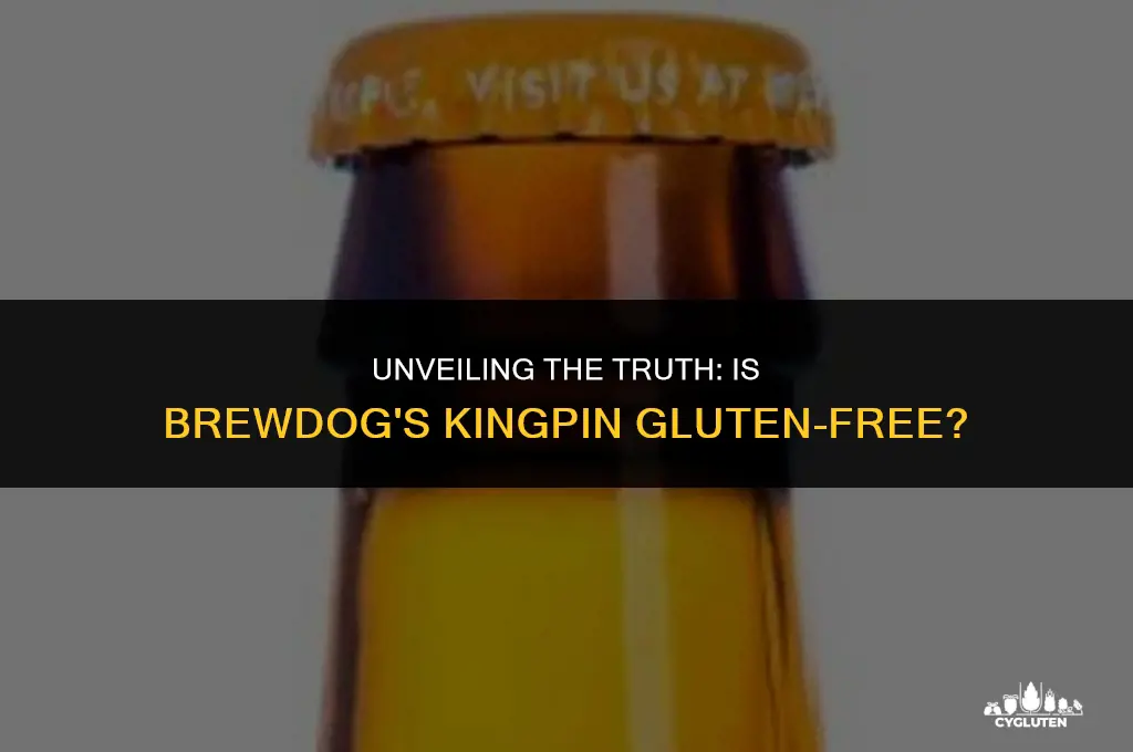 is brewdog kingpin gluten free