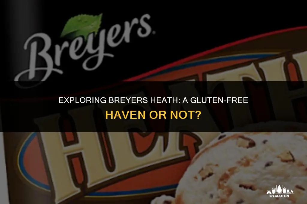 is breyers heath gluten free