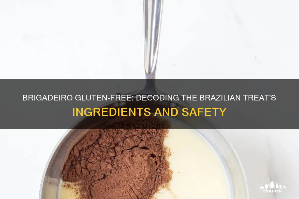 is brigadeiro gluten free