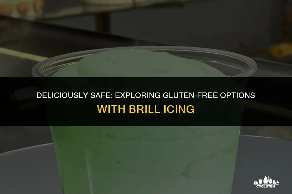 is brill icing gluten free