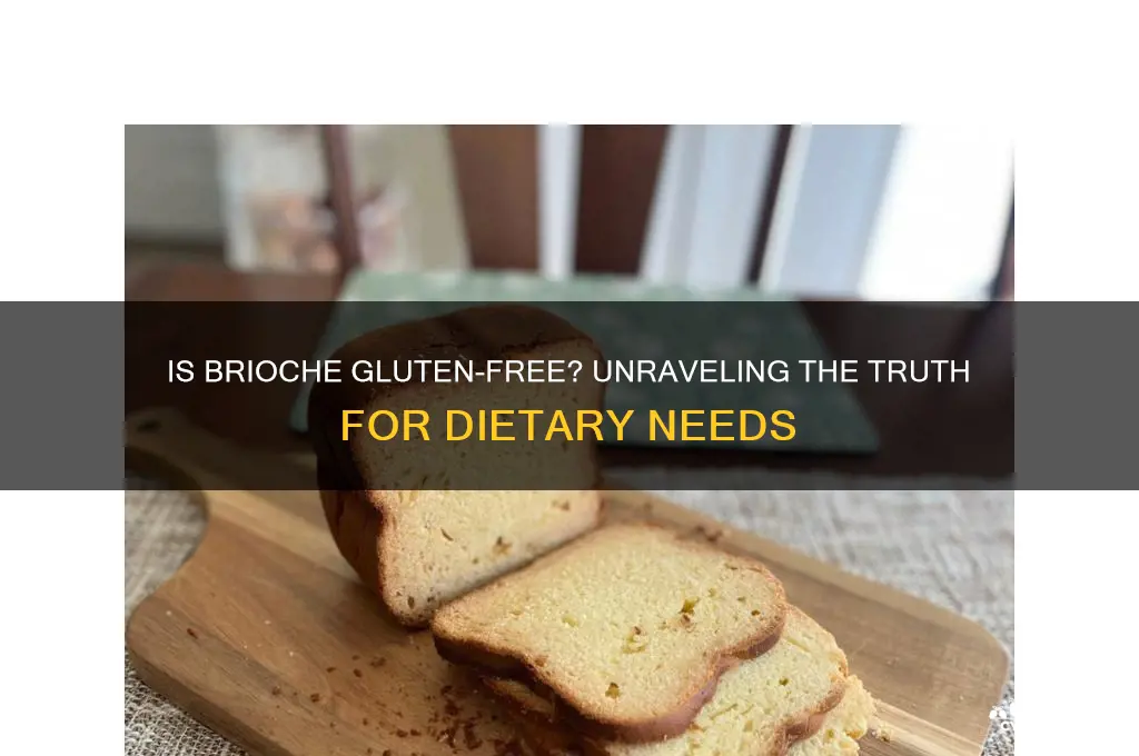 is brioche gluten free