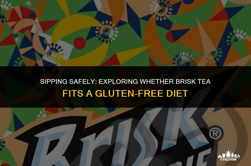 is brisk tea gluten free