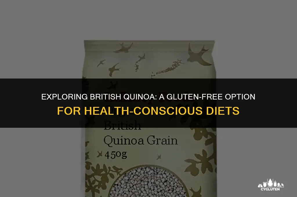 is british quinoa gluten free