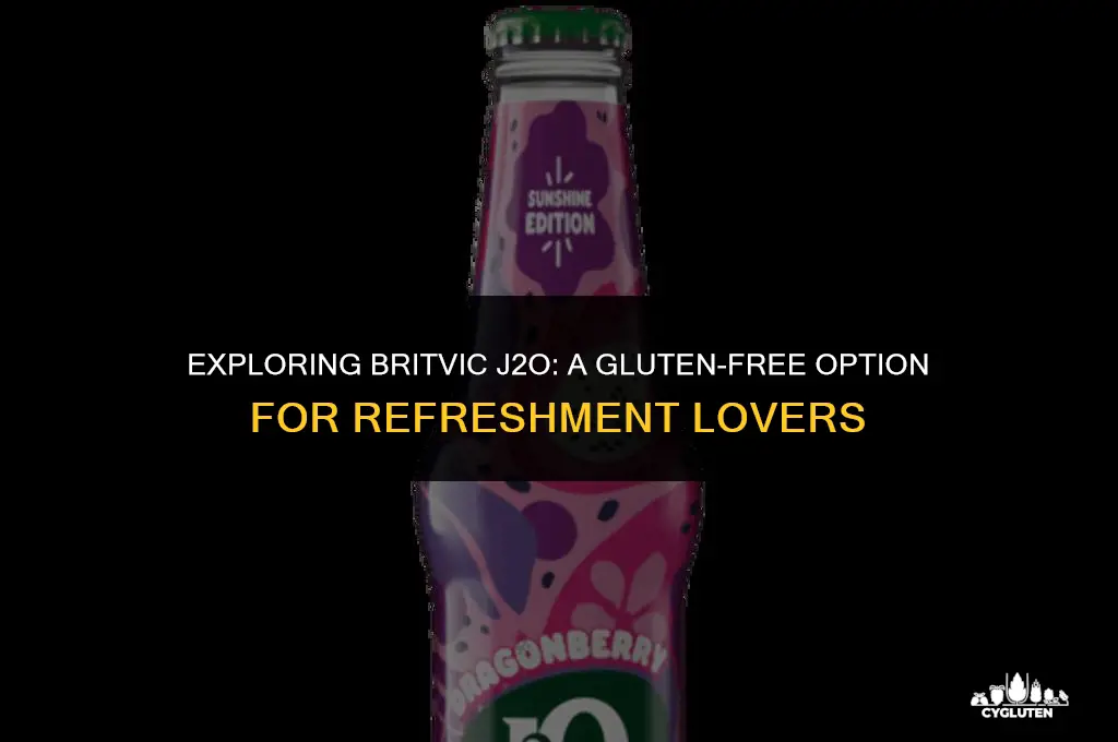 is britvic j2o gluten free