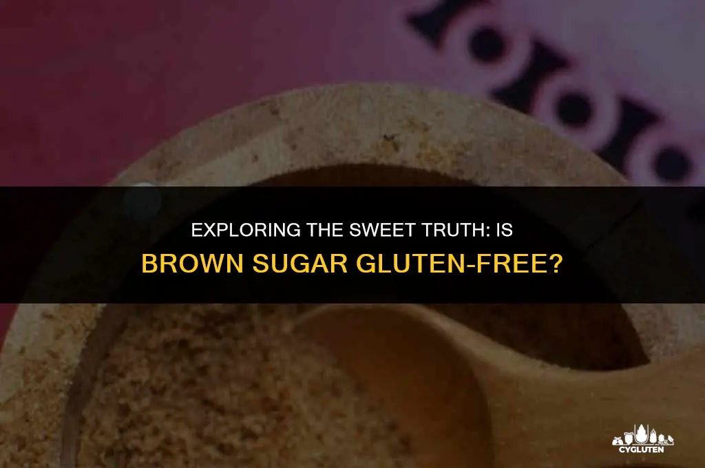 is briwn sugar gluten free