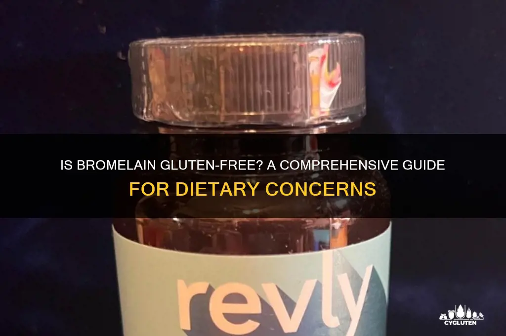 is bromelain gluten free