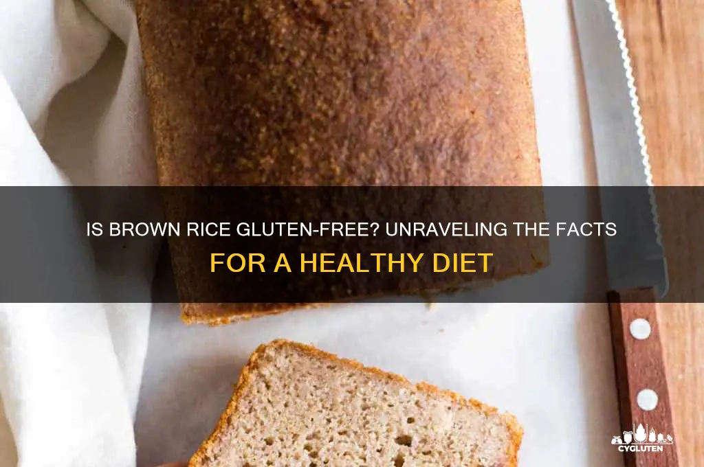 is brown gluten free