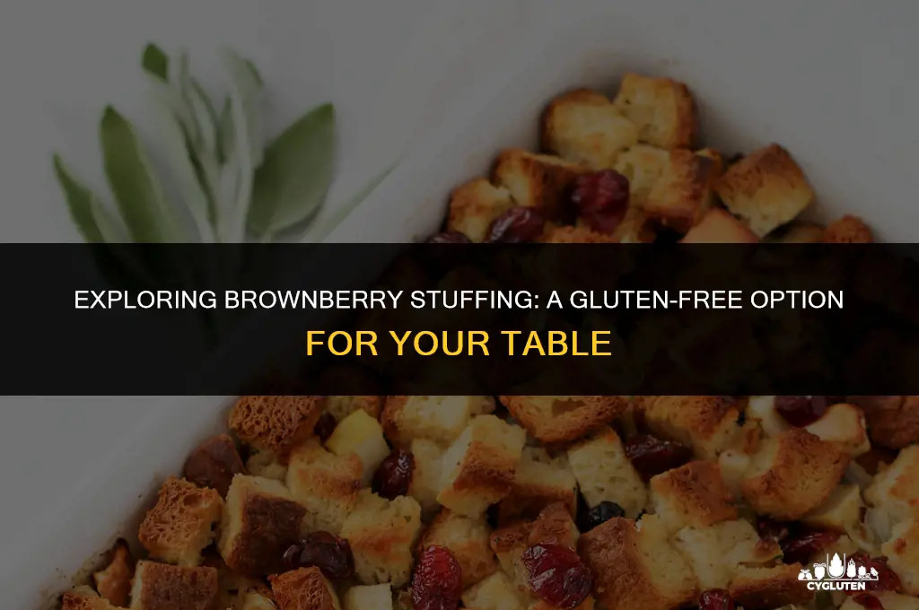 is brownberry stuffing gluten free