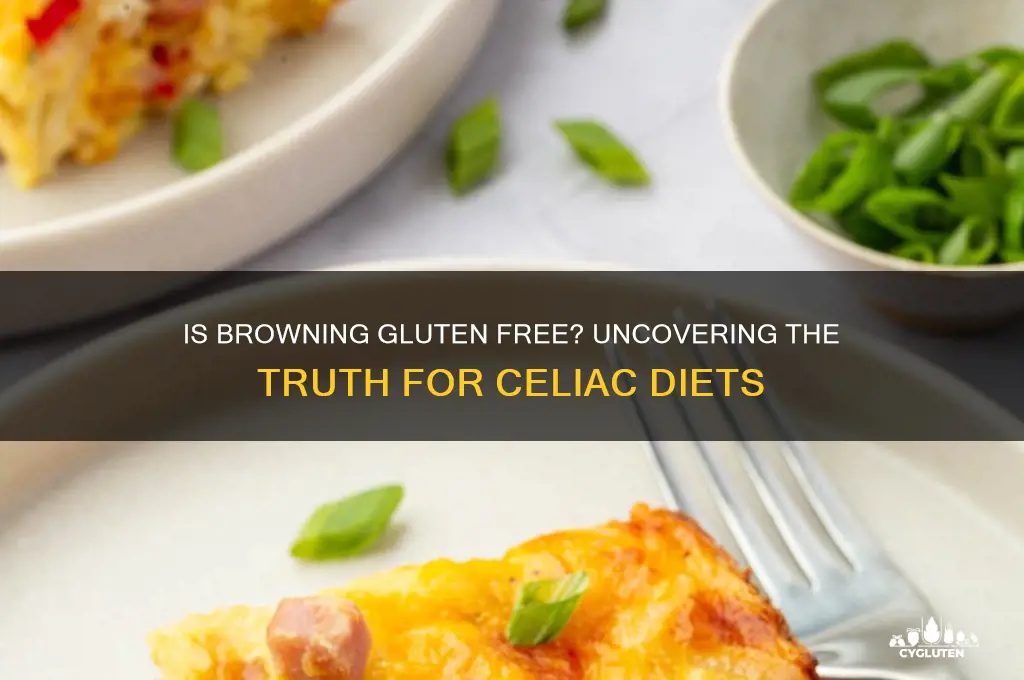 is browning gluten free