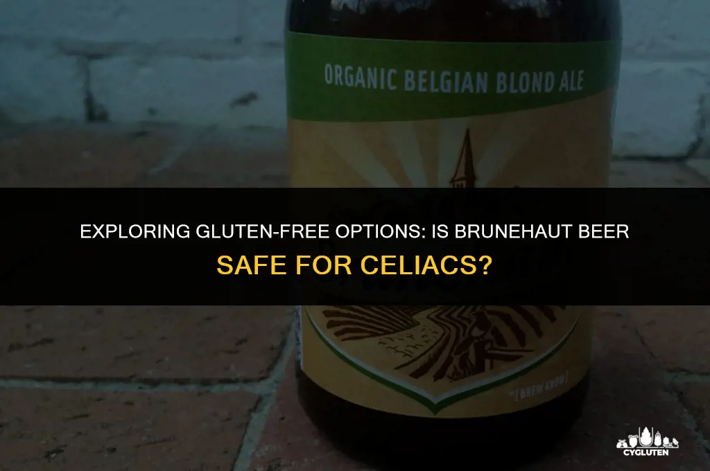 is brunehaut beer gluten free