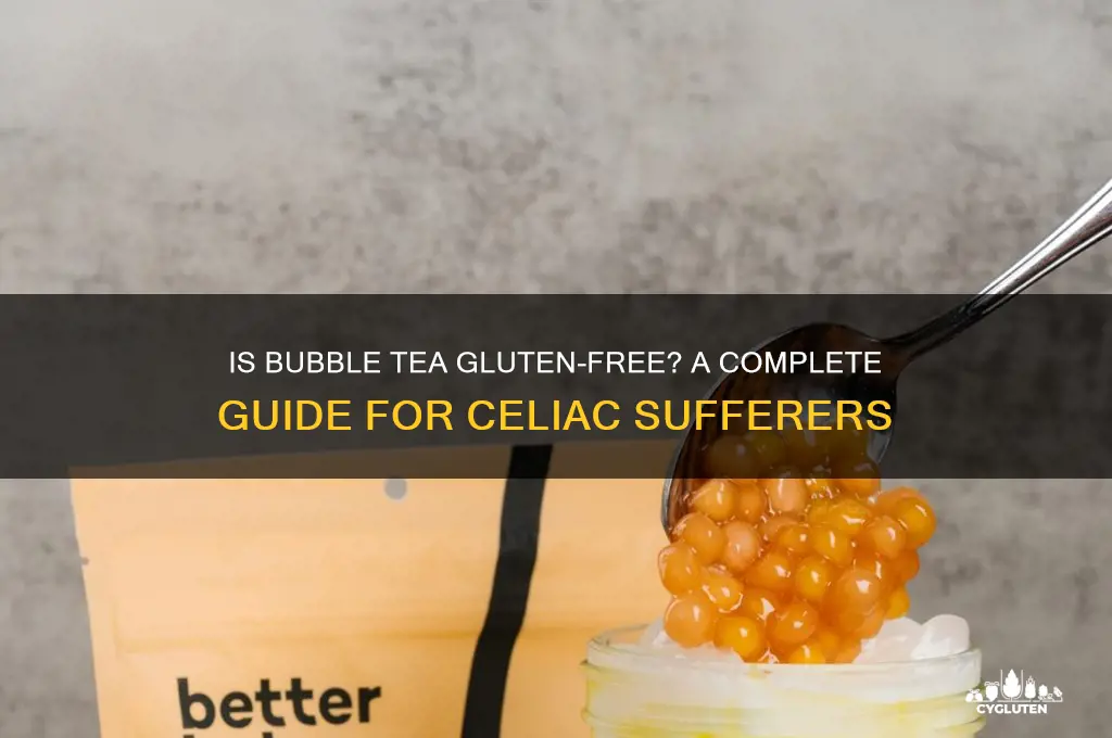 is bubble tea gluten free