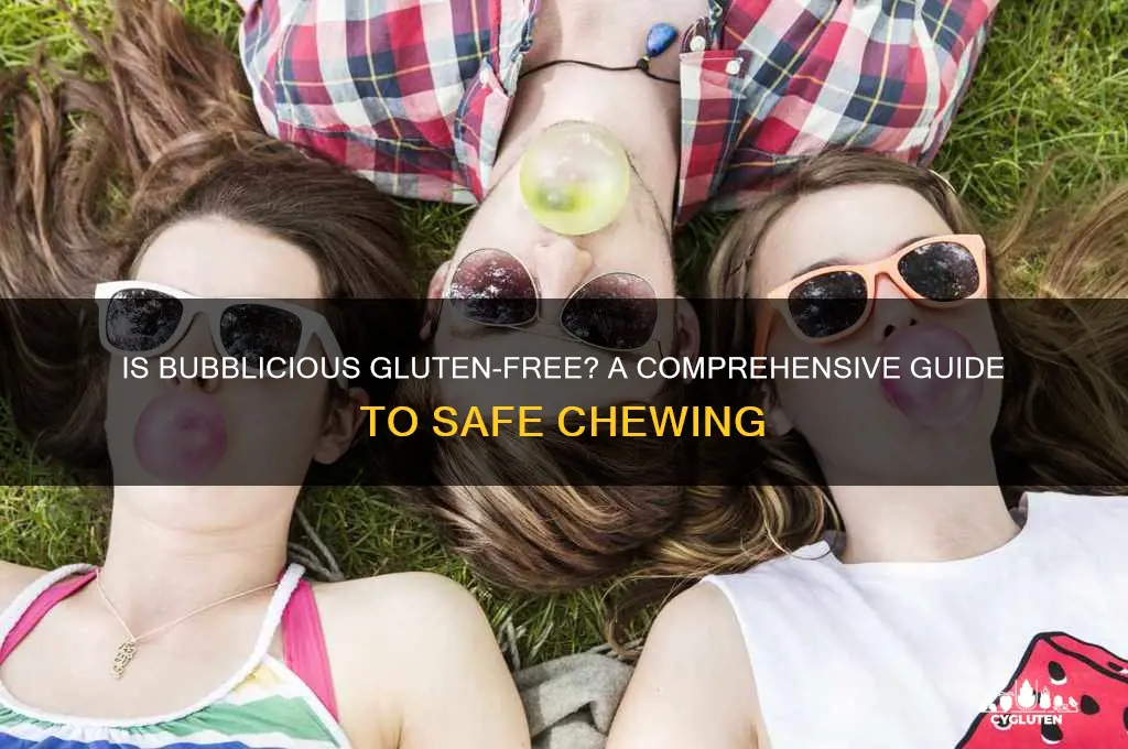 is bubblicious gluten free