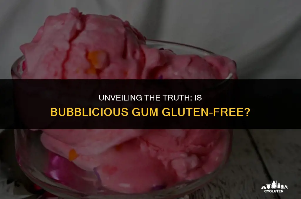 is bubblicious gum gluten free
