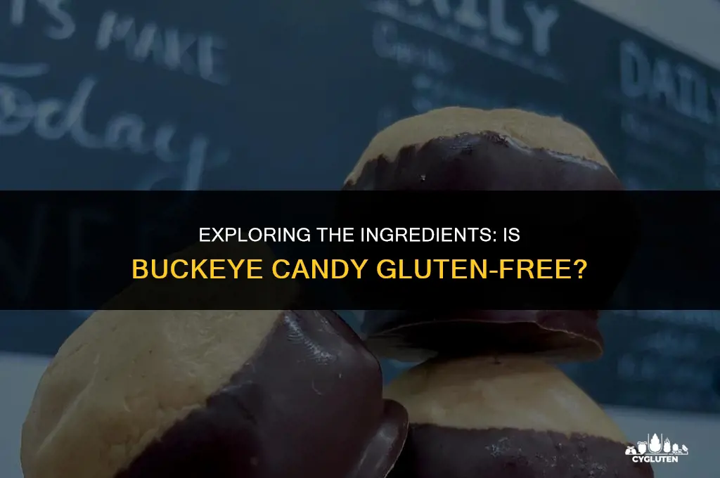 is buckey candy gluten free