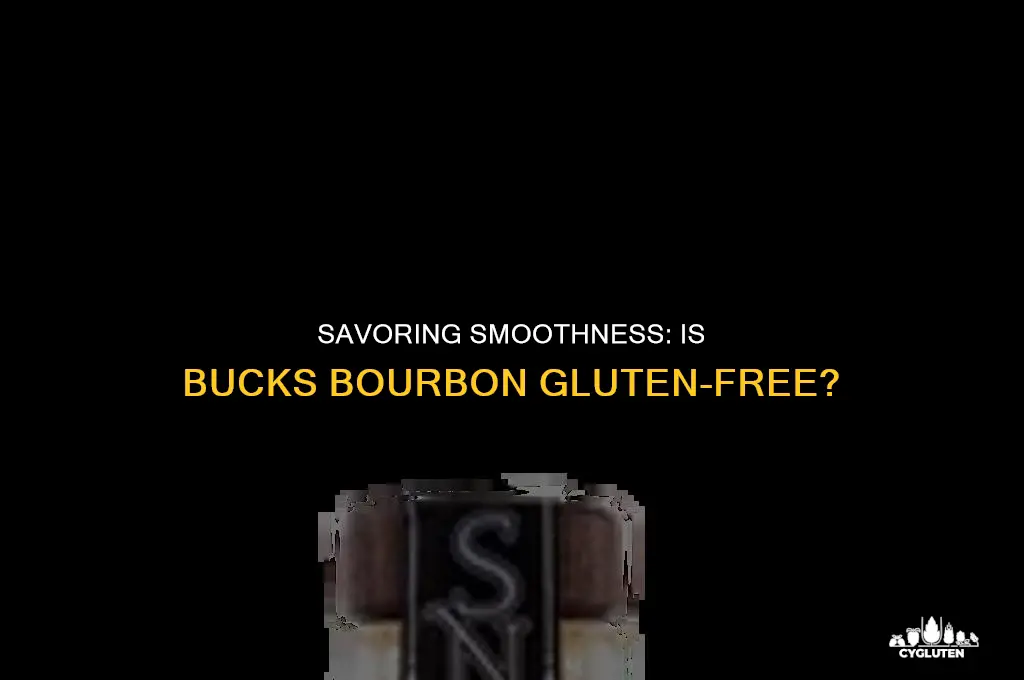 is bucks bourbon gluten free