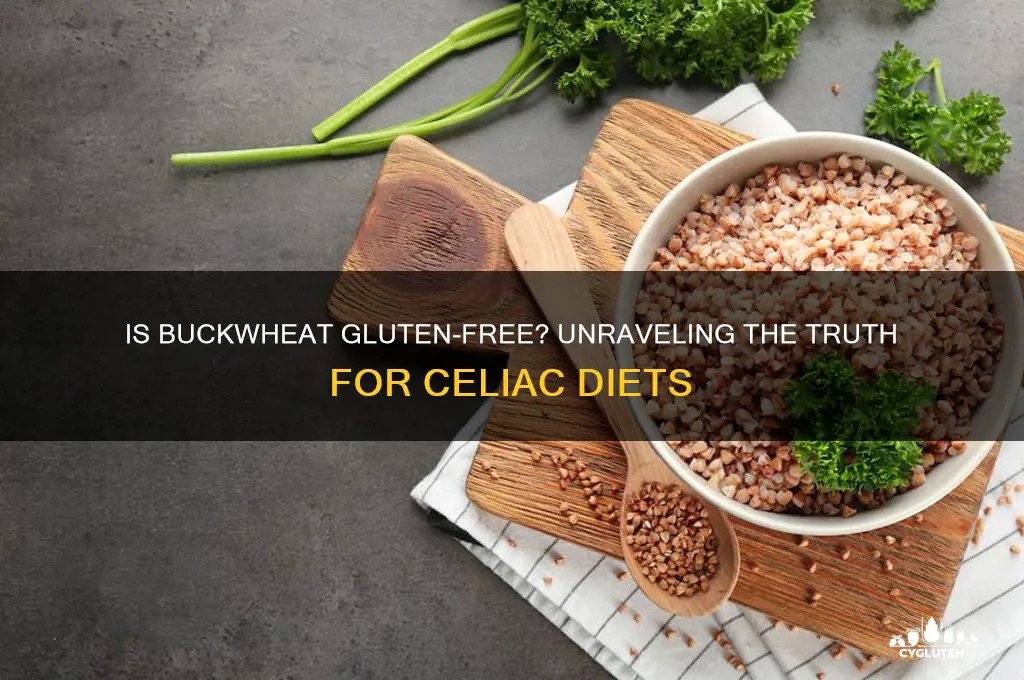 is buckwhear gluten free