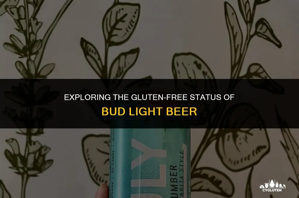is bud lite gluten free