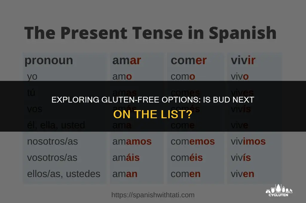 is bud next gluten free