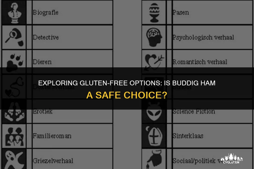 is buddig ham gluten free