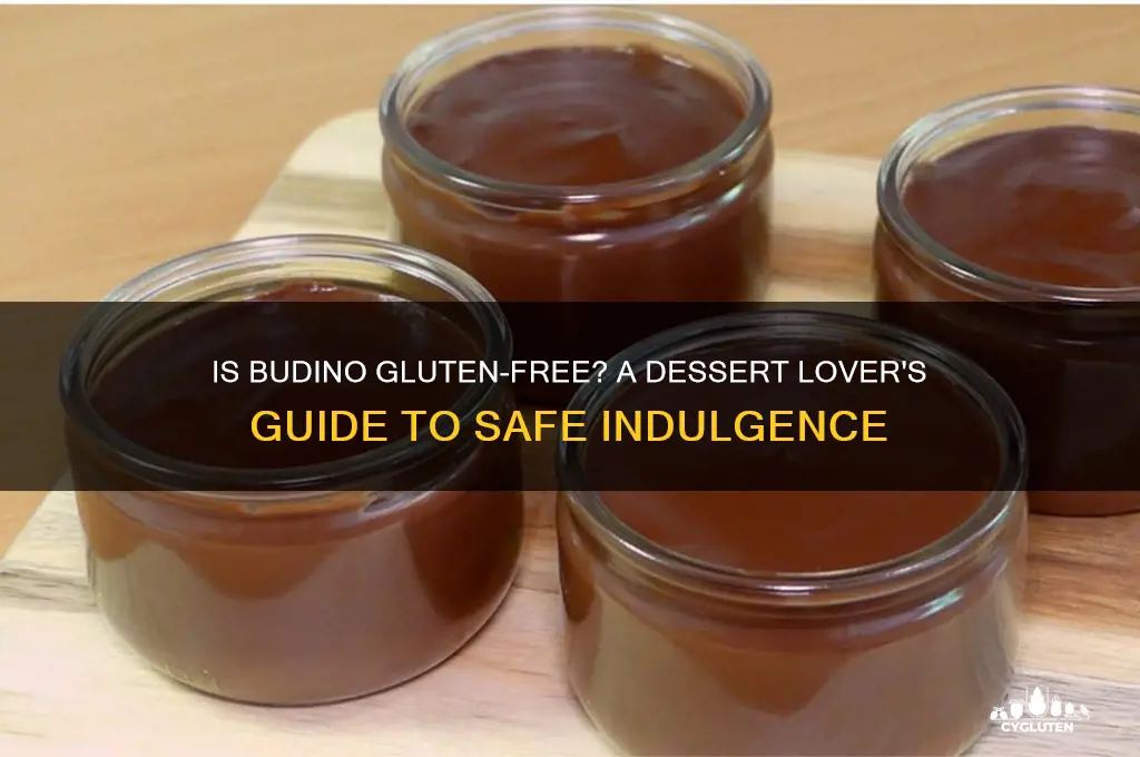 is budino gluten free