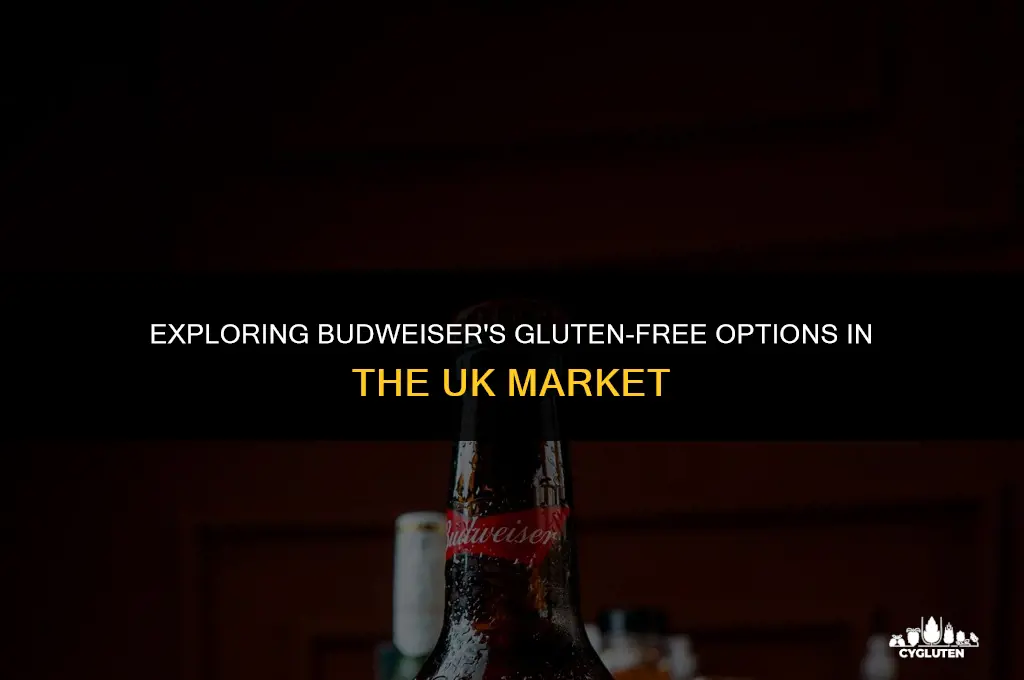 is budweiser gluten free uk