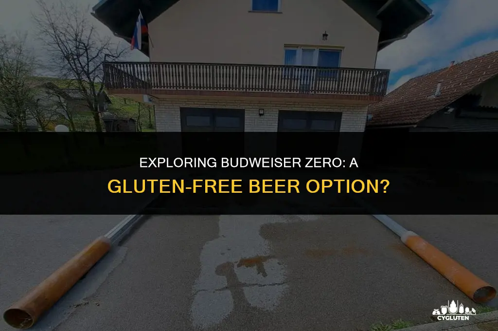 is budweiser zero gluten free