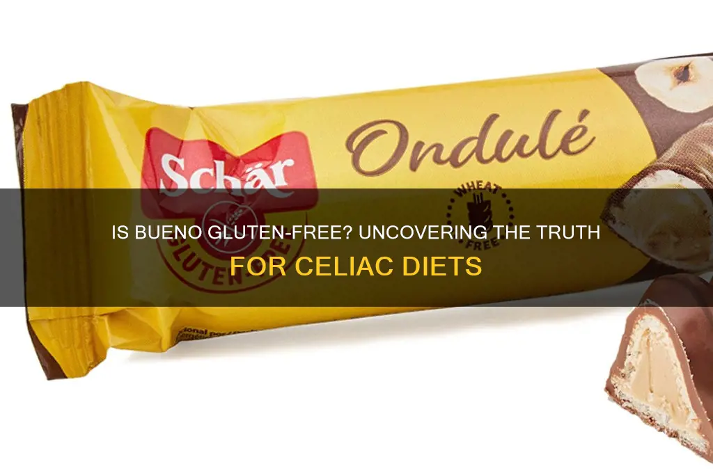 is bueno gluten free