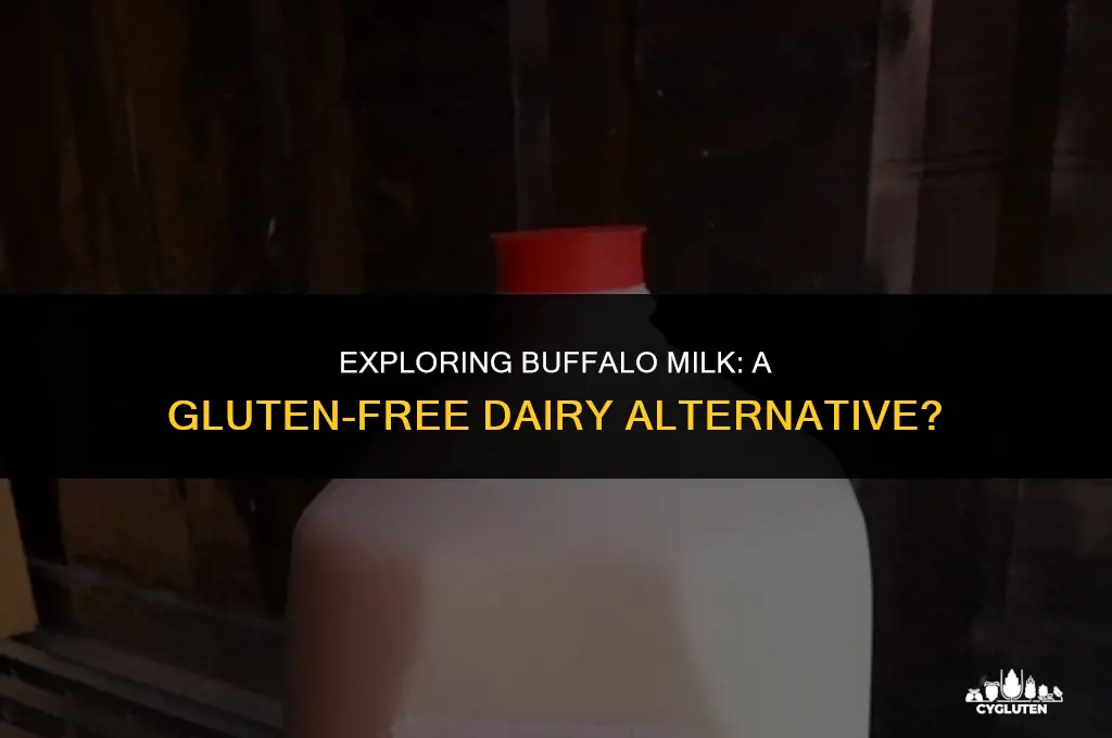 is buffalo milk gluten free