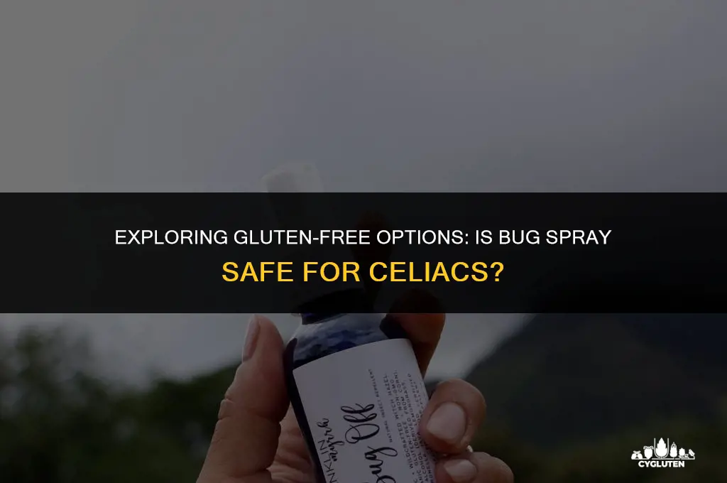 is bug spray gluten free