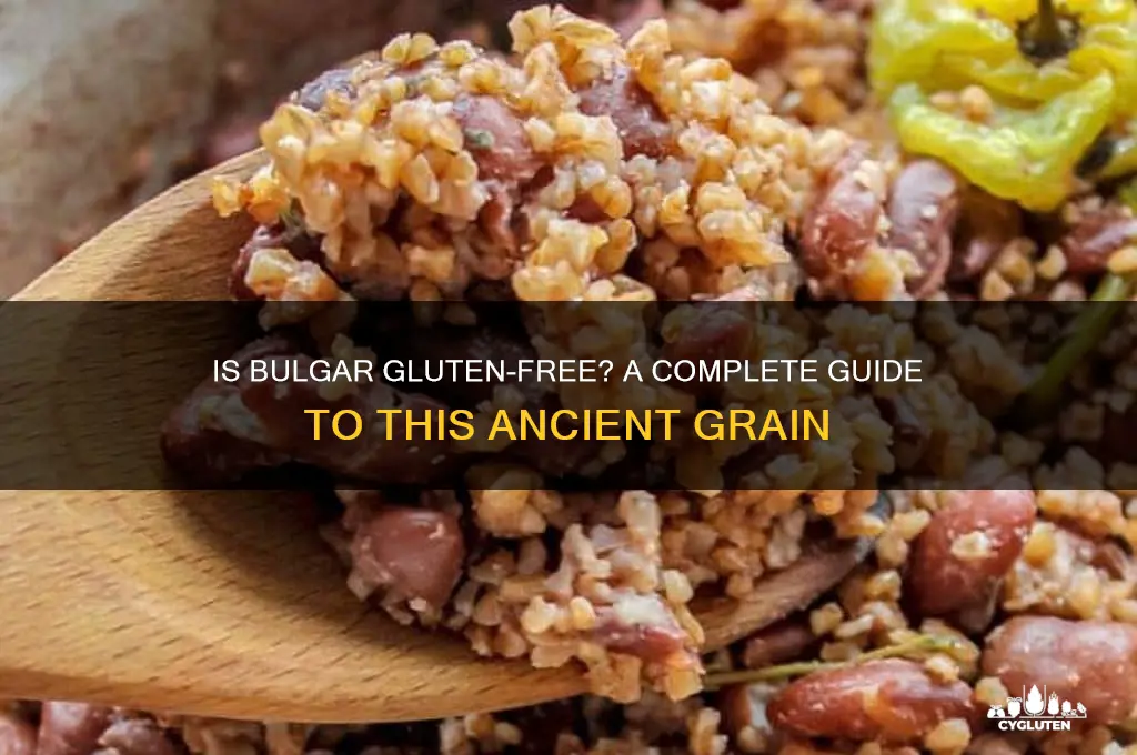 is bulgar gluten-free