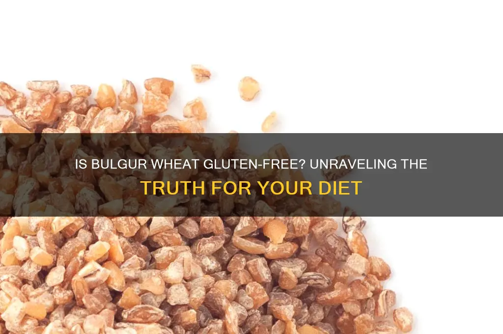 is bulgur wheat gluten free