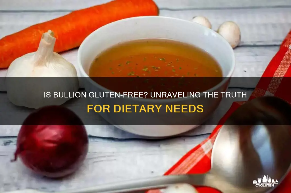is bullion gluten free