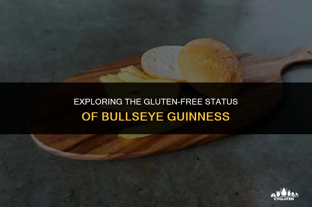 is bullseye guinness gluten free