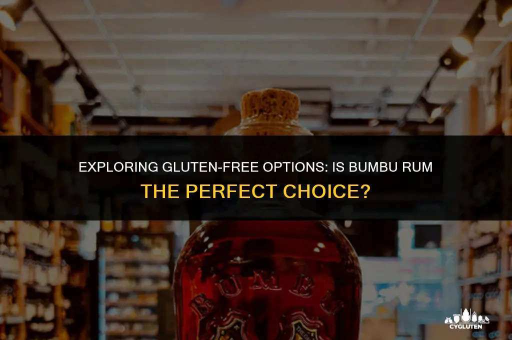 is bumbu rum gluten free