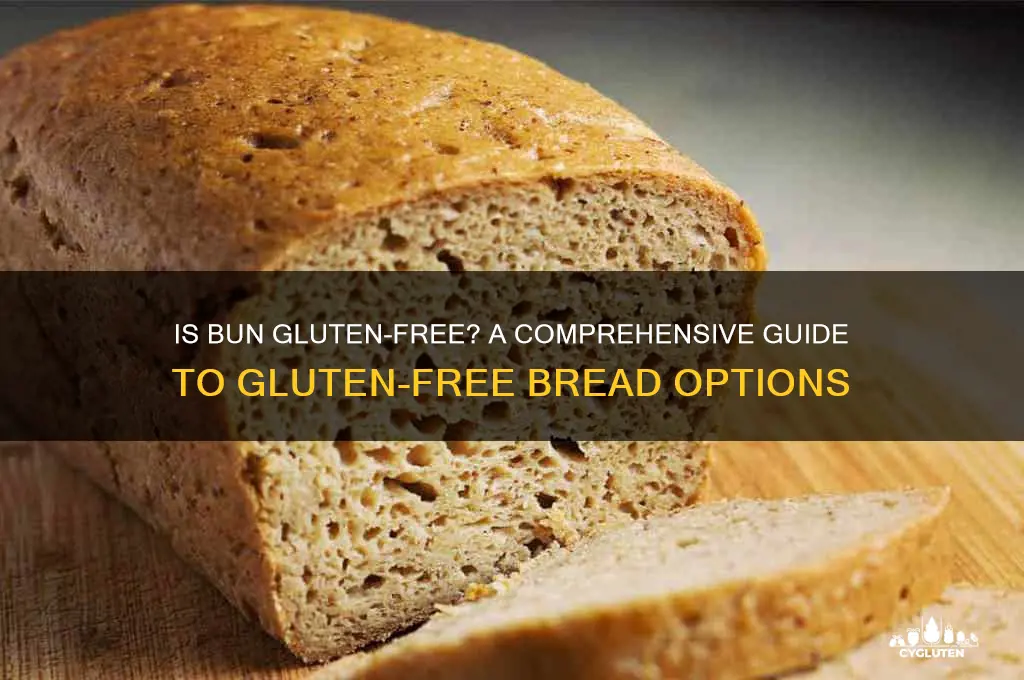 is bun gluten free