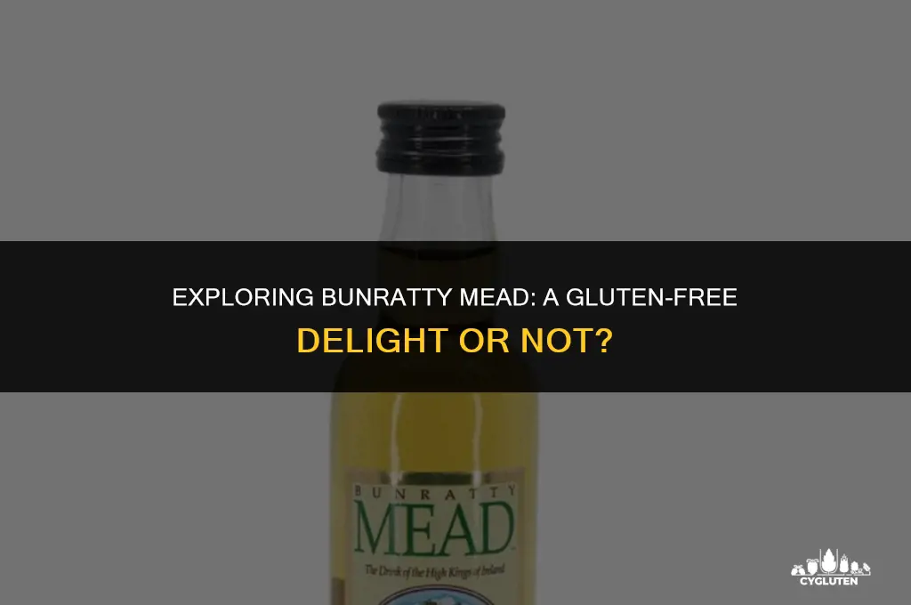 is bunratty mead gluten free