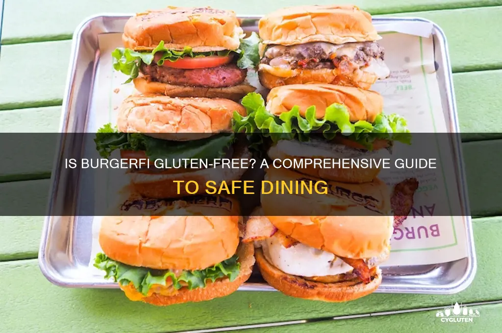 is burgerfi gluten free