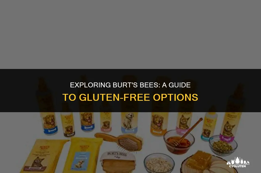 is burts bee gluten free
