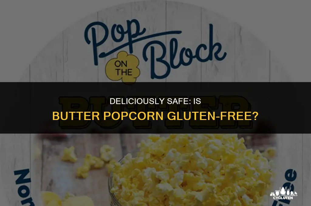is butter popcorn gluten free